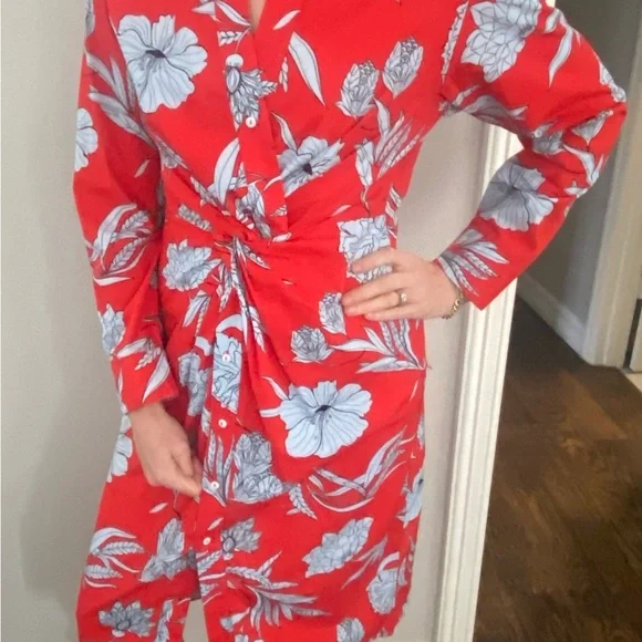 Zara MIDI Twist Dress - Picture 13 of 14